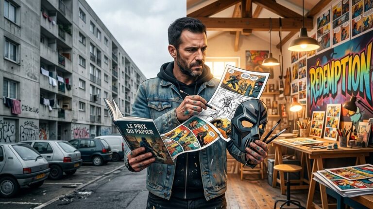 De Braqueur à Auteur de BD : Le Parcours Inspirant de Berthet