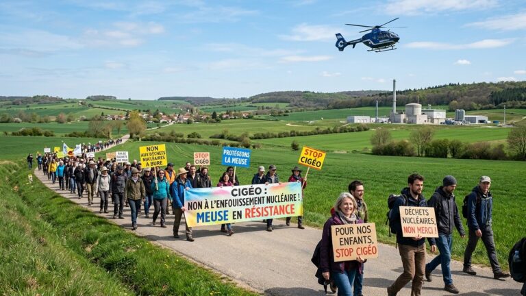 Déchets Nucléaires à Bure : Tension Autour du Projet Cigeo