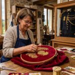 Découverte du Musée des Grenadières : L&rsquo;Or des Brodeuses du Forez