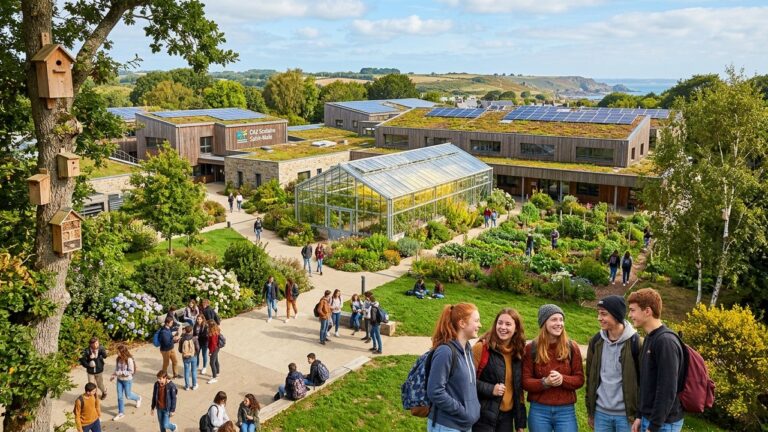 Découvrez la Cité Scolaire la Plus Écolo de France en Bretagne