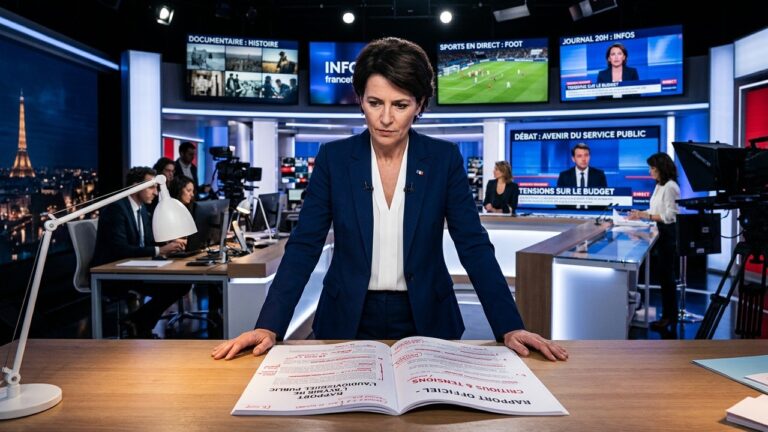 Delphine Ernotte Dénonce Rapport Audiovisuel Public