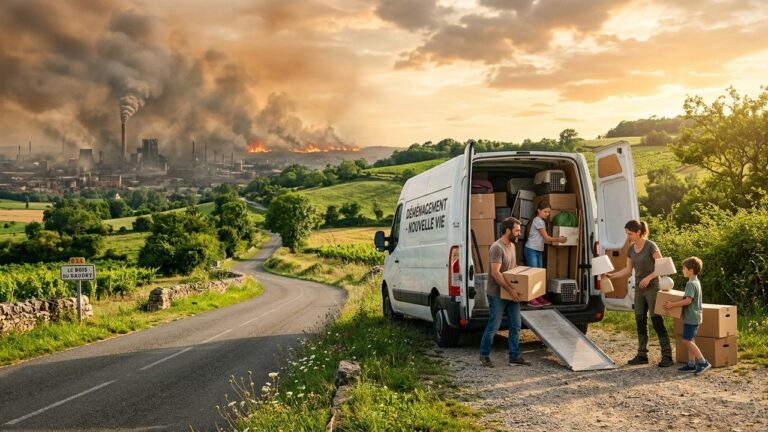 Déménagements Climatiques : Canicules et Incendies Poussent les Français à Bouger