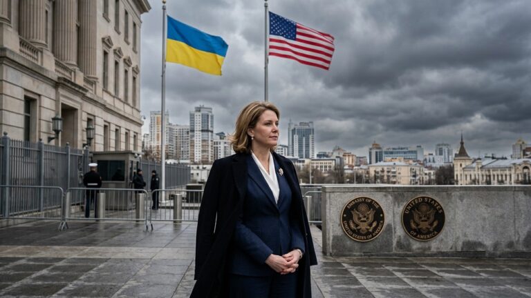 Départ de la Diplomate Américaine en Ukraine : Signaux pour la Guerre