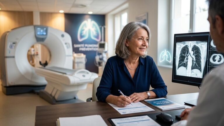 Dépistage du Cancer du Poumon Après 50 Ans :Generating the lung cancer screening article Comment Participer
