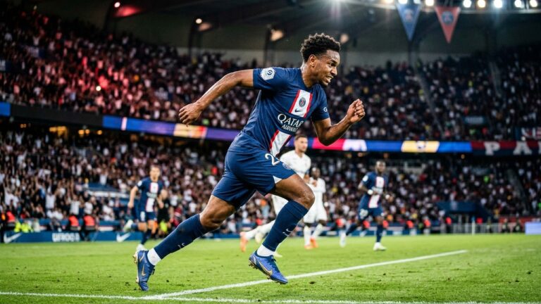 Désiré Doué : Roi de l&rsquo;Effort au PSG, Comme S&rsquo;il Courait 30 Minutes de Plus