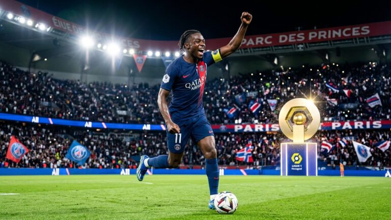 Désiré Doué Sacré Meilleur Espoir Ligue 1 pour la Deuxième Fois