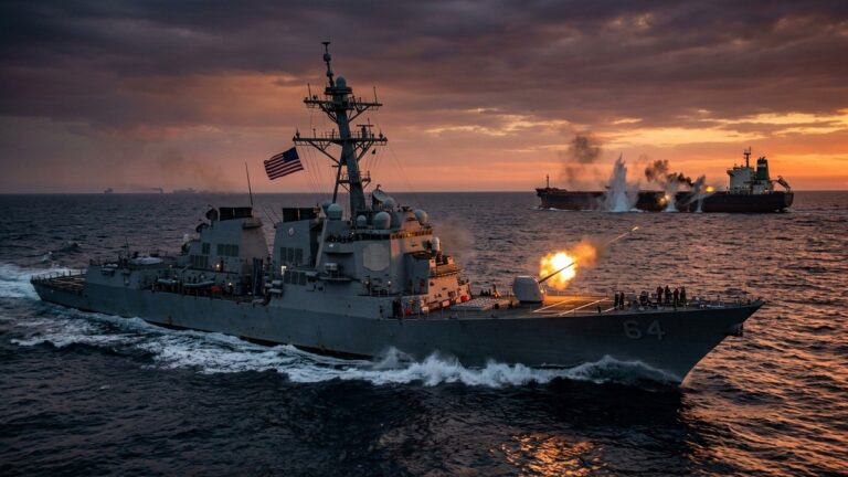 Destroyer US Tire Sur Navire Iranien : Première En 38 Ans