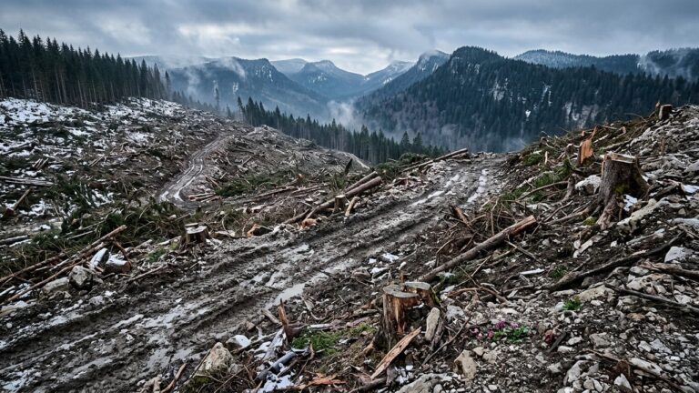 Destruction d’une Forêt dans le Jura : Enquête après 50 Hectares Rasés