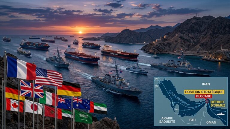 Détroit d&rsquo;Ormuz : Maritime Freedom Construct, la Coalition que Washington Veut Créer