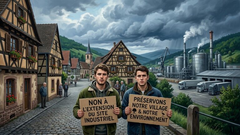 Deux Frères Mobilisent Leur Village contre un Projet Seveso en Alsace