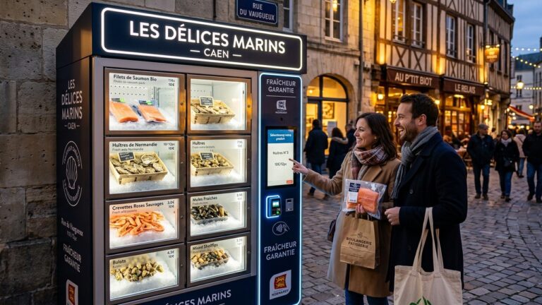 Distributeur Poisson Frais à Caen : L&rsquo;Innovation Qui Change Tout