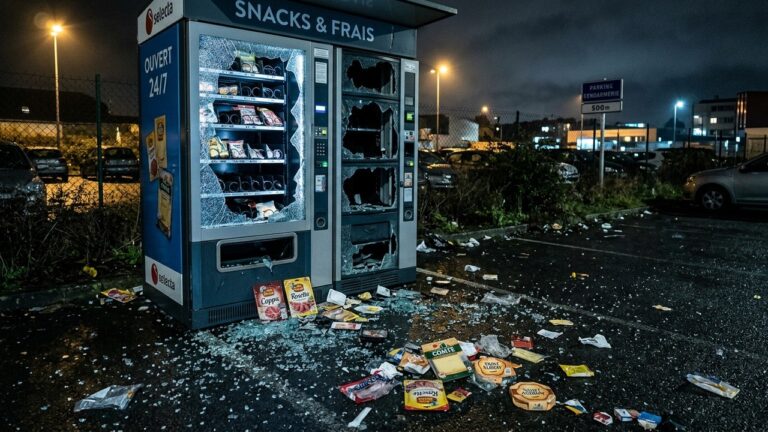 Distributeurs Automatiques Vandalises Autour de Caen : Qui S&rsquo;en Prend aux Commerçants ?