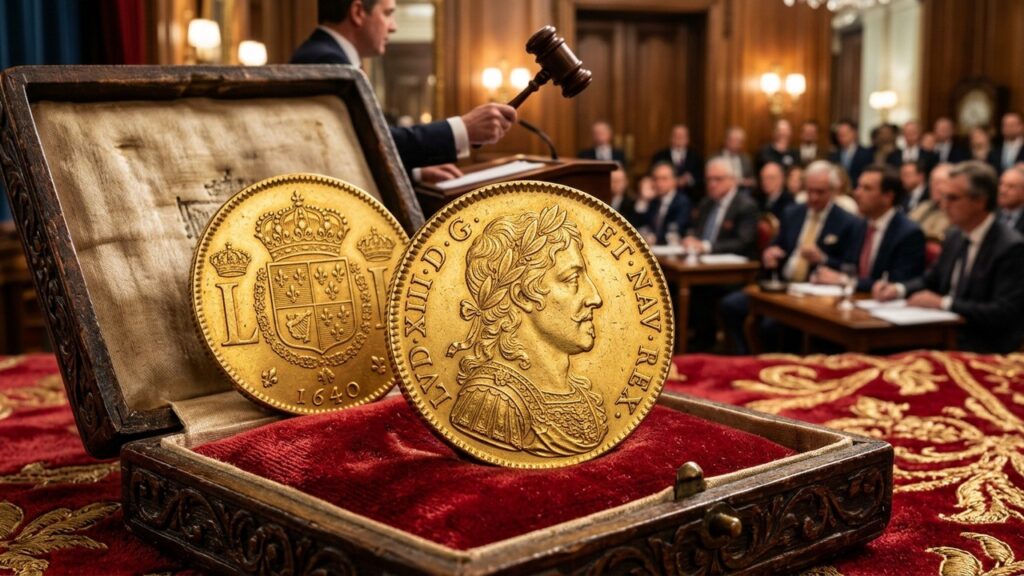 Dix Louis d&rsquo;Or 1640 : La Joconde des Pièces aux Enchères