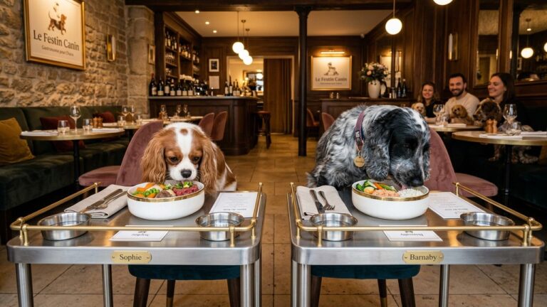 Dogstronomy à Lyon : Premier Restaurant Gastronomique pour Chiens en France
