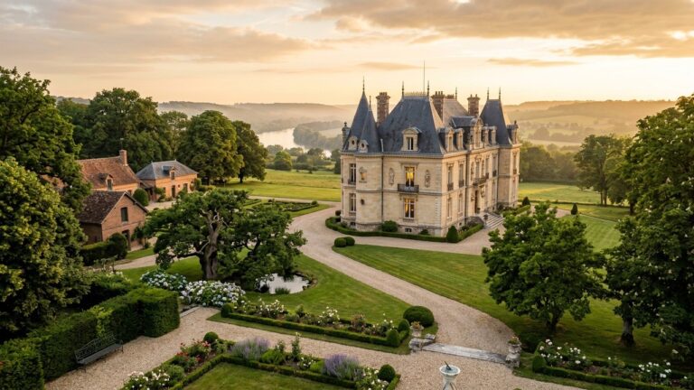 Domaine Avec Château À Vendre Dans L&rsquo;Eure : Une Belle Opportunité