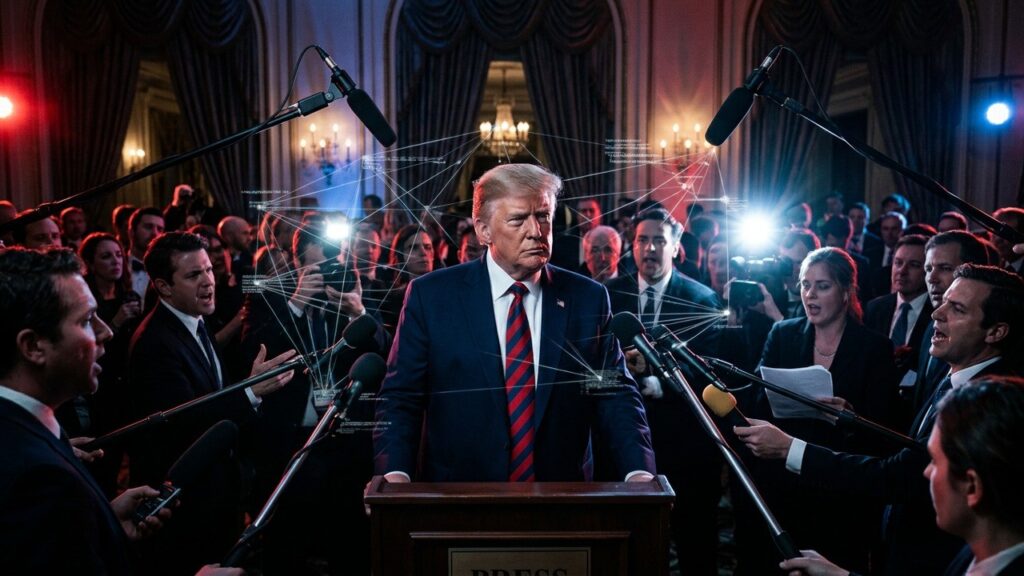 Donald Trump Cible Des Théories Du Complot Après Les Tirs Au Gala De Presse