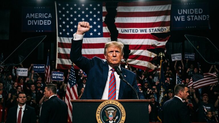 Donald Trump : Symbole d’une Amérique ProfondGenerating the blog article in Frenchément Divisée
