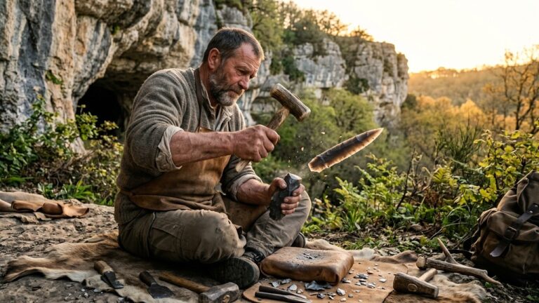 Dordogne : Les Tailleurs de Silex Révèlent l’Intelligence des Hommes Préhistoriques