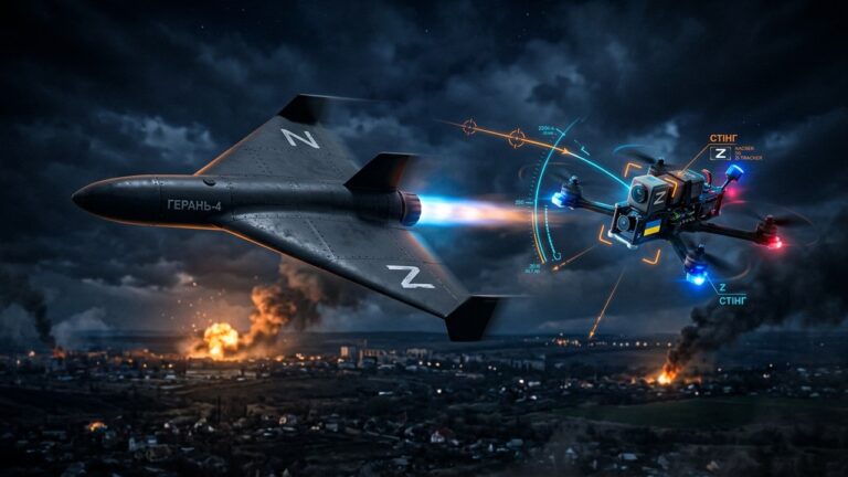 Drone Russe Geran-4 Abattu : Première Interception en Vol par l&rsquo;Ukraine