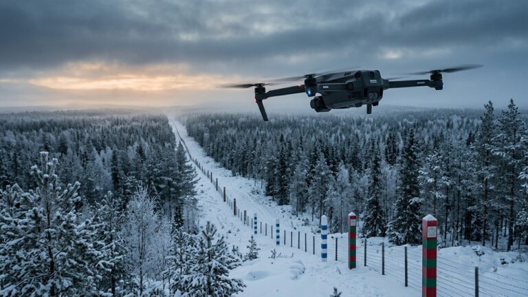 Drone Suspect à la Frontière Finlande-Russie : Nouvelle Tension
