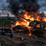 Drone Ukrainien Détruit Puissant Mortier Russe 2S4 Tyulpan