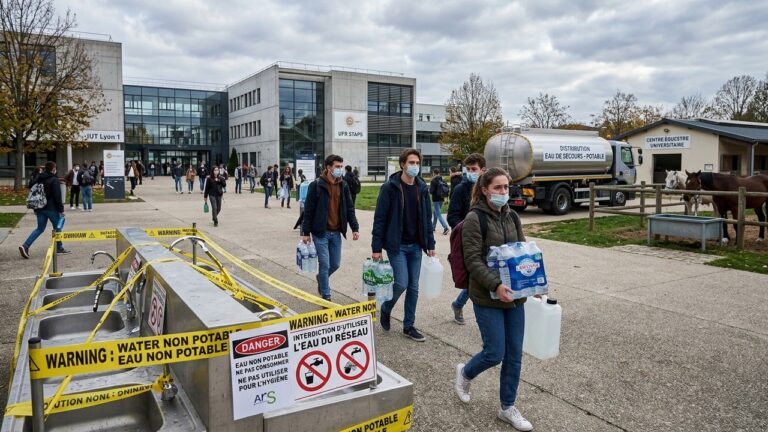 Eau du Robinet Interdite sur le Campus de Reims : Mesures d’Urgence