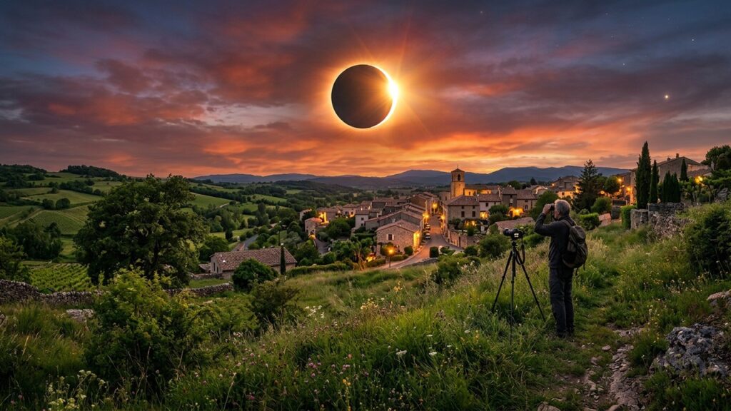 Éclipse Solaire 12 Août 2026 : Ce Que Vous Verrez Depuis Chez Vous