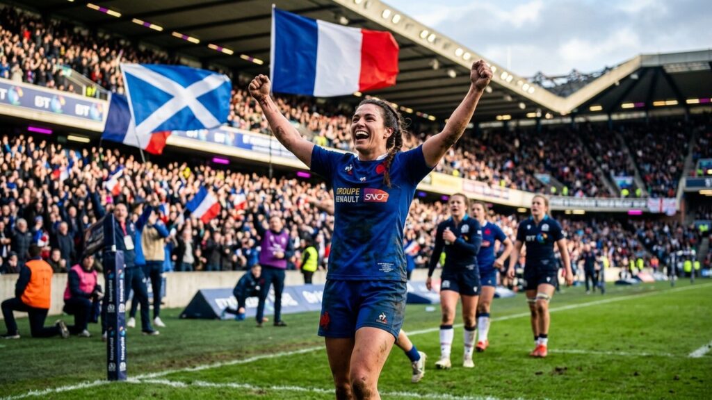 Écosse France : Les Bleues Déroulent et Visent le Grand Chelem