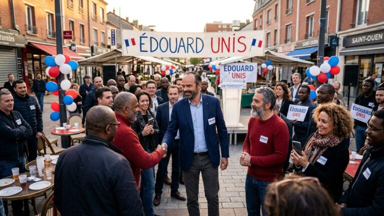 Édouard Philippe au Rassemblement des Édouard : Campagne Insolite 2027