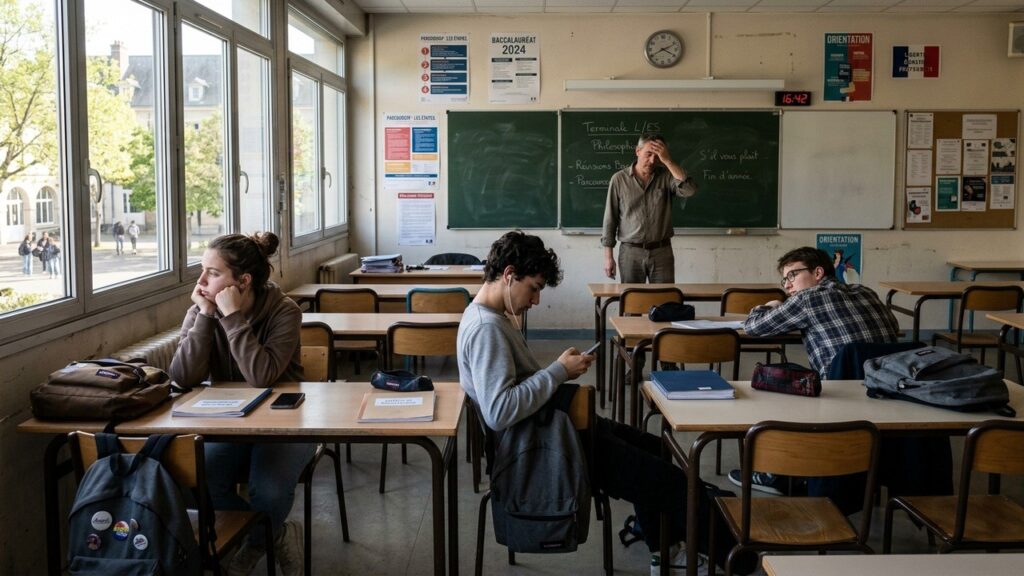 Effondrement du Travail en Terminale : Les Lycéens Déjà en Vacances