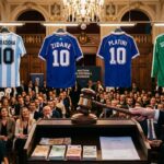 Enchères Explosives à Paris : Maillots Iconiques de Maradona, Zidane et Platini