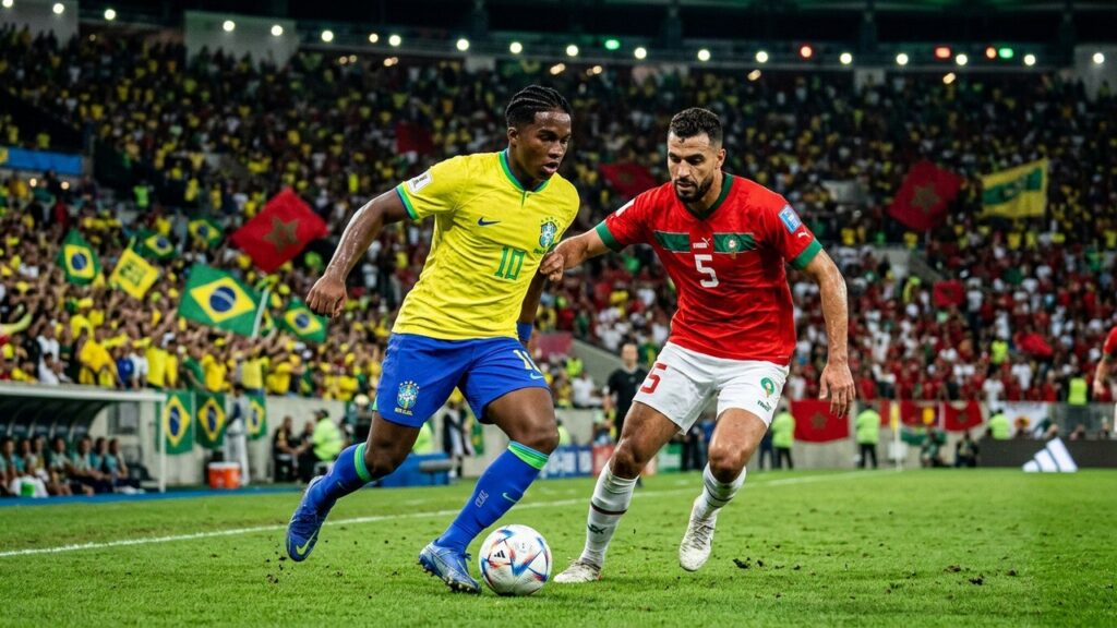 Endrick Prédit Un Choc Énorme : Brésil-Maroc Comme Une Demi-Finale