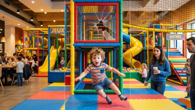 Enfant de 3 Ans Tombé de 3 Métres au Fast-Food : Famille Porte Plainte