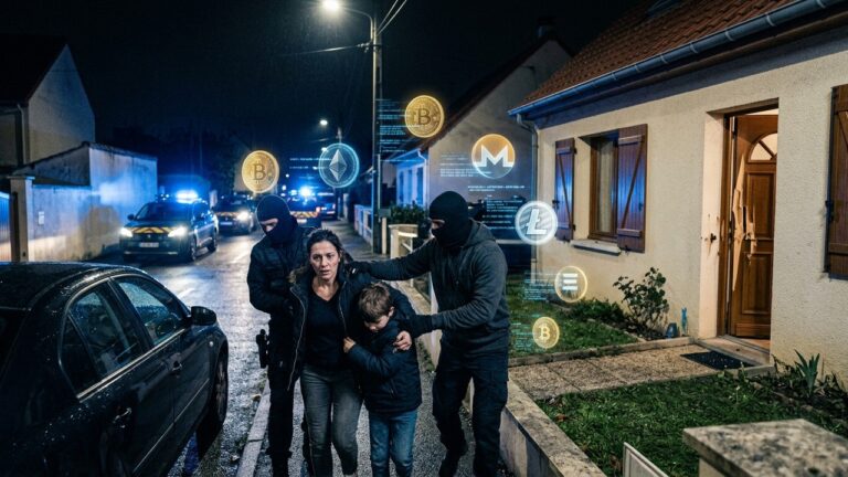 Enlèvement Mère et Fils pour Cryptos : Six Mises en Examen