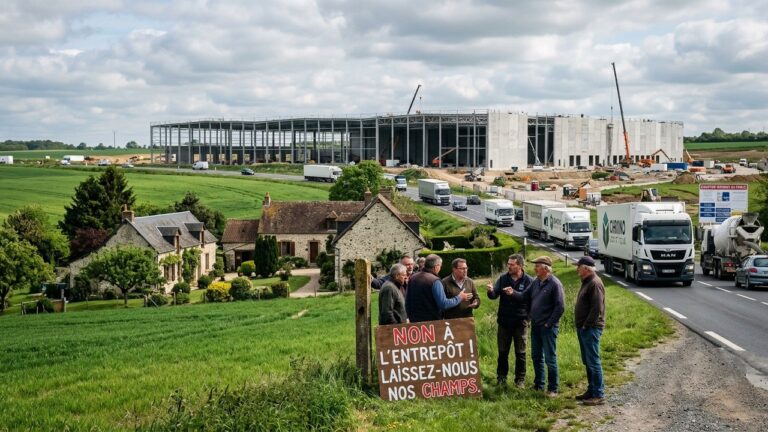 Entrepôt Action Oise : Feu Vert Controversé Malgré Colère Village