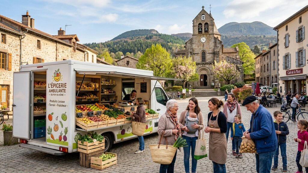Épicerie Ambulante : Comment Elle Redonne Vie aux Villages du Puy-de-Dôme