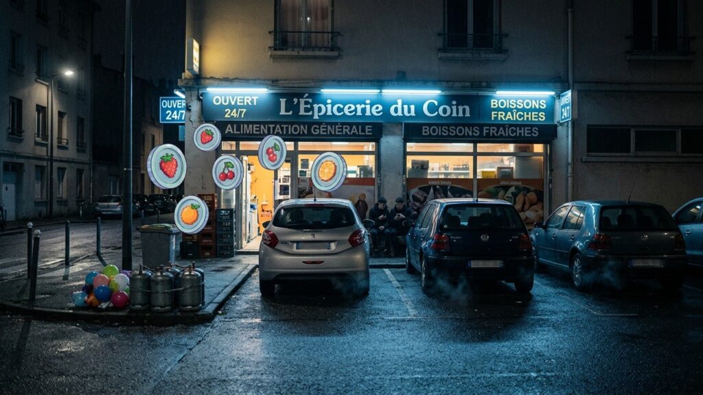 Épicerie de Nuit à Roubaix : Un An Ferme Requis pour Vente Massive de Gaz Hilarant