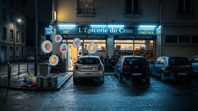 Épicerie de Nuit à Roubaix : Un An Ferme Requis pour Vente Massive de Gaz Hilarant