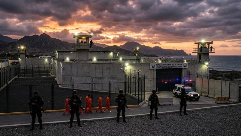 Équateur : Méga-Prisons pour Éradiquer les Gangs