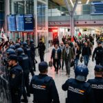 Espagne : Violents Heurts au Retour des Militants de la Flottille Gaza