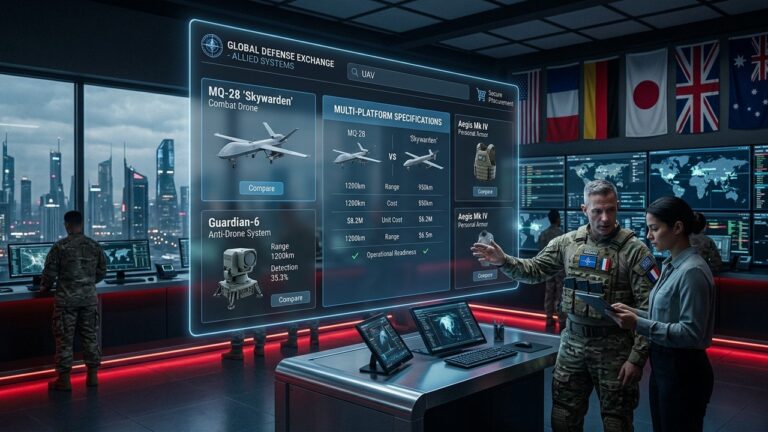 États-Unis Lancent Plateforme en Ligne pour Ventes d&rsquo;Armes aux Alliés