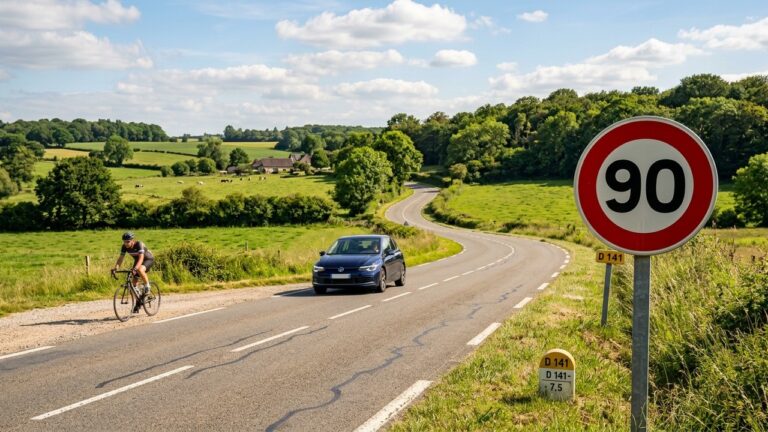 Eure : Les Automobilistes Continuent à Rouler à 90 km/h