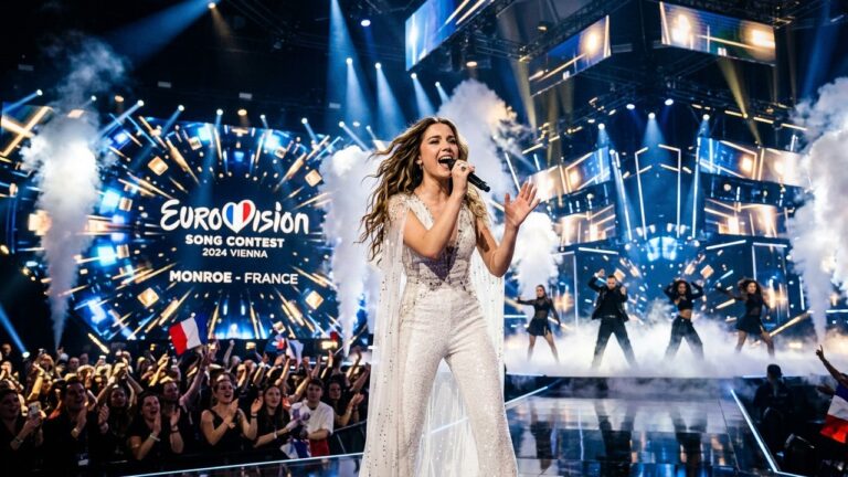 Eurovision 2026 : Monroe Séduit le Public avec une Prestation Remarquable