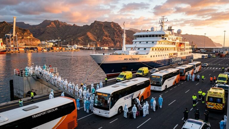 Évacuation du MV Hondius à Tenerife : l&rsquo;alerte hantavirus expliquée