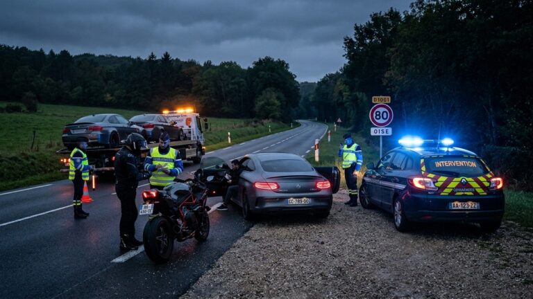 Excès de Vitesse dans l&rsquo;Oise : Deux Véhicules Saisis en 24 Heures