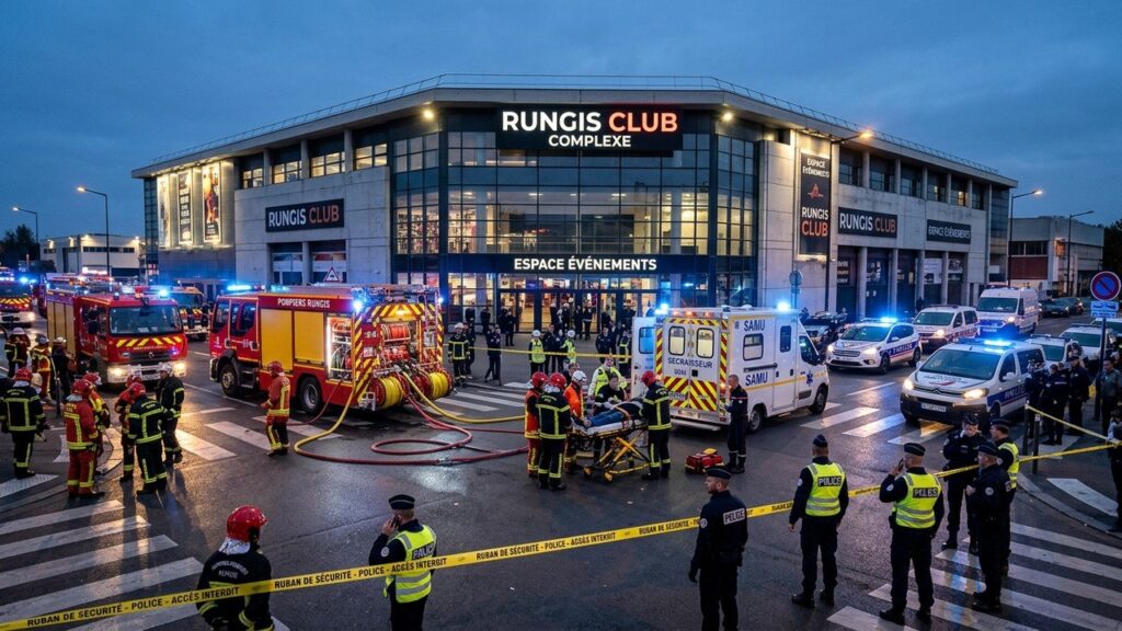 Exercice de Secours à Rungis : Simulation de Crise au Métropolis