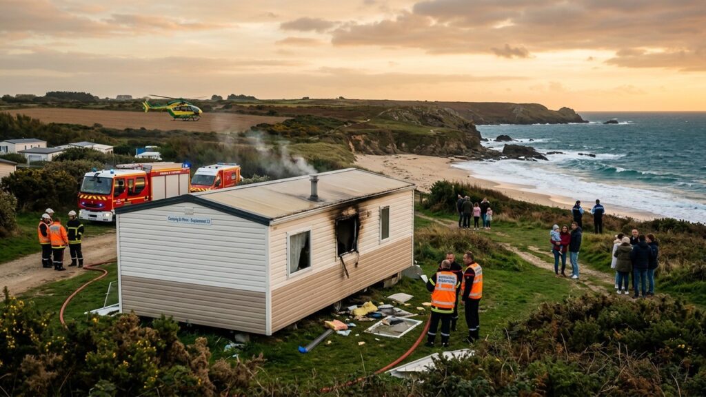 Explosion dans un Camping du Morbihan : Cinq Blessés dont Quatre Enfants