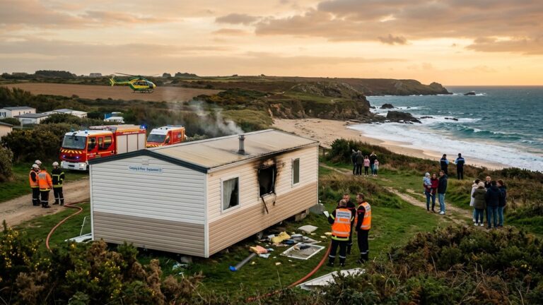 Explosion dans un Camping du Morbihan : Cinq Blessés dont Quatre Enfants