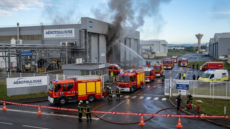 Explosion dans Usine Safran près Toulouse : Deux Blessés