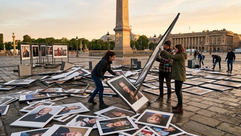 Expo Vivre Ensemble Saccagée à Paris Après Victoire PSG : Un Retour de Solidarité